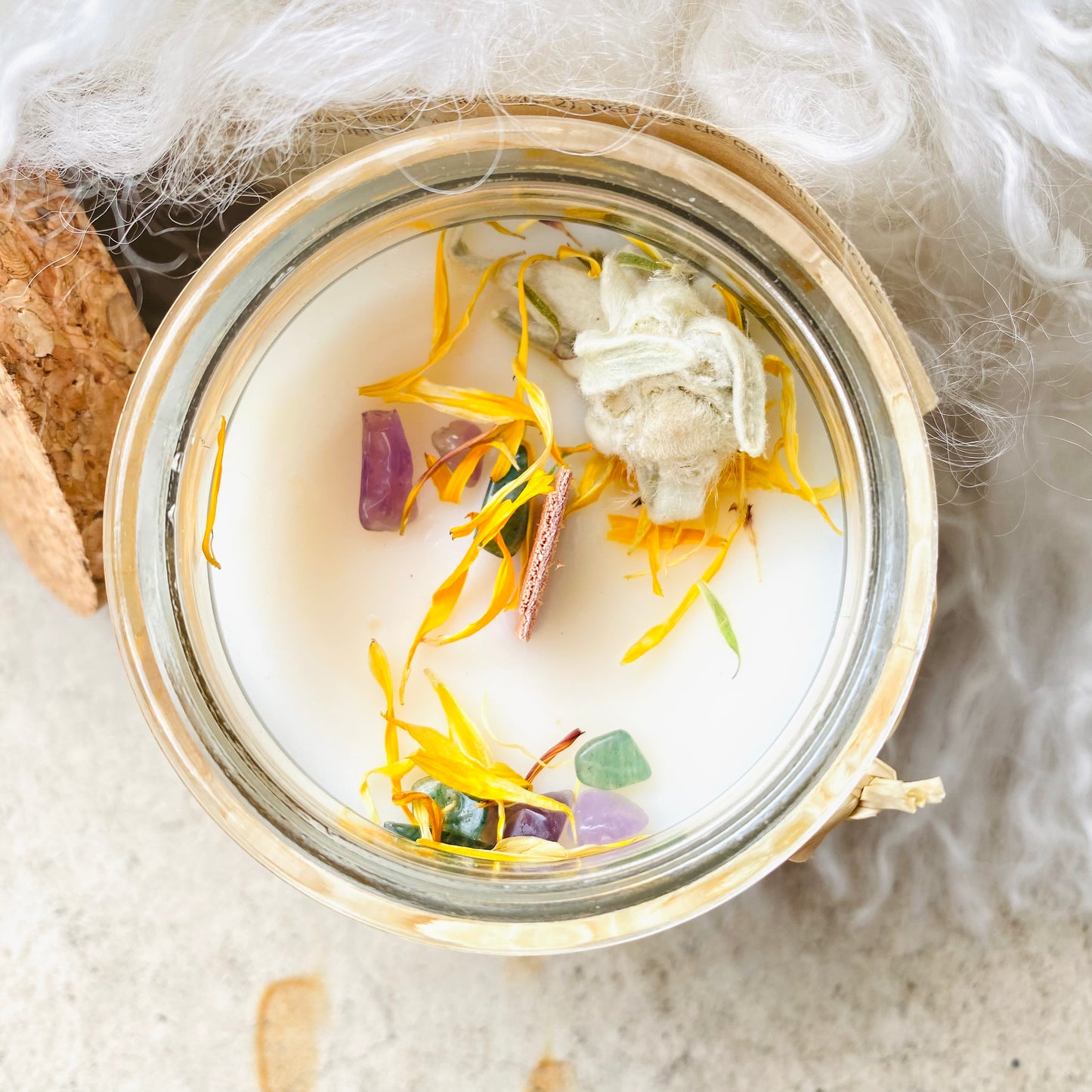 Bougie « Gâteau épicé » - Là-Haut Cosm’éthiques Naturels