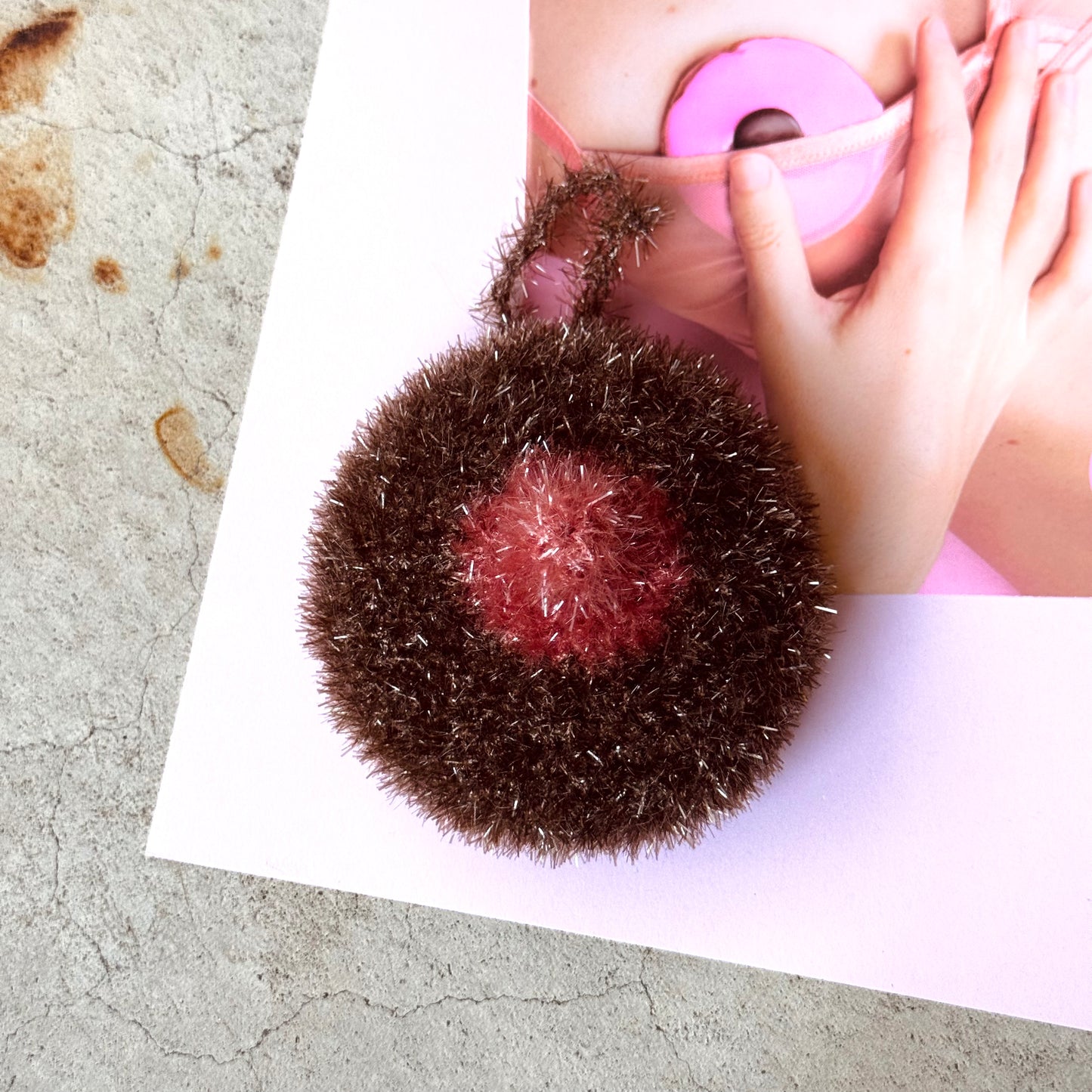 Eponge B(•)(•)BS - EDITION LIMITEE « Le Carac Rose »