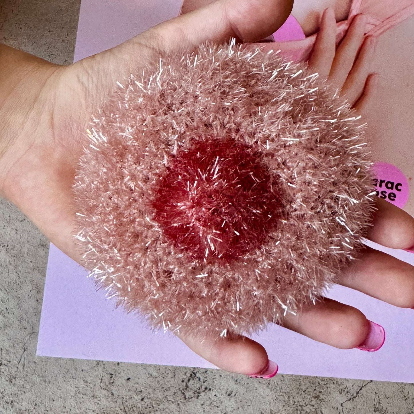 Eponge B(•)(•)BS - EDITION LIMITEE « Le Carac Rose »