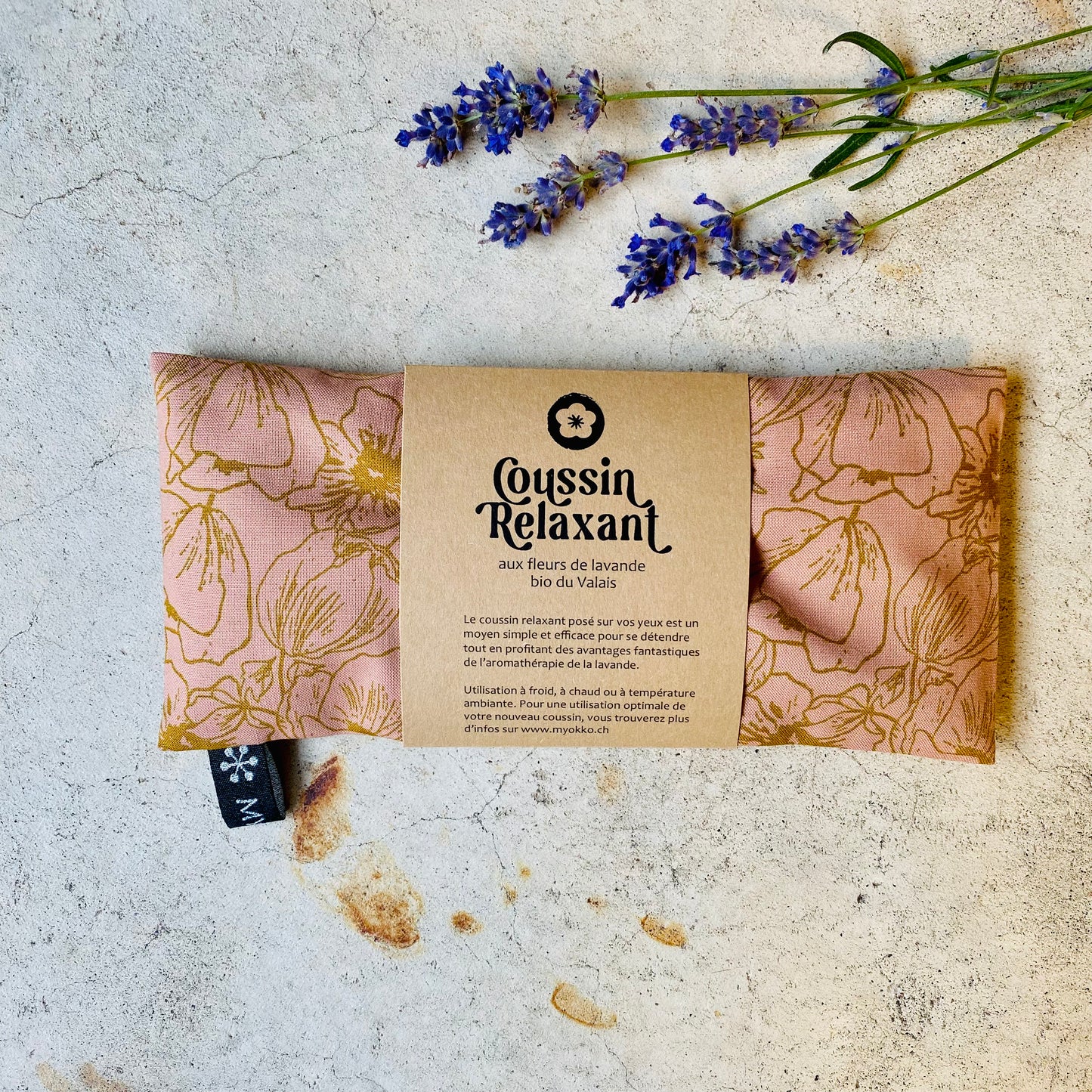 Coussin relaxant pour les yeux - Anemones