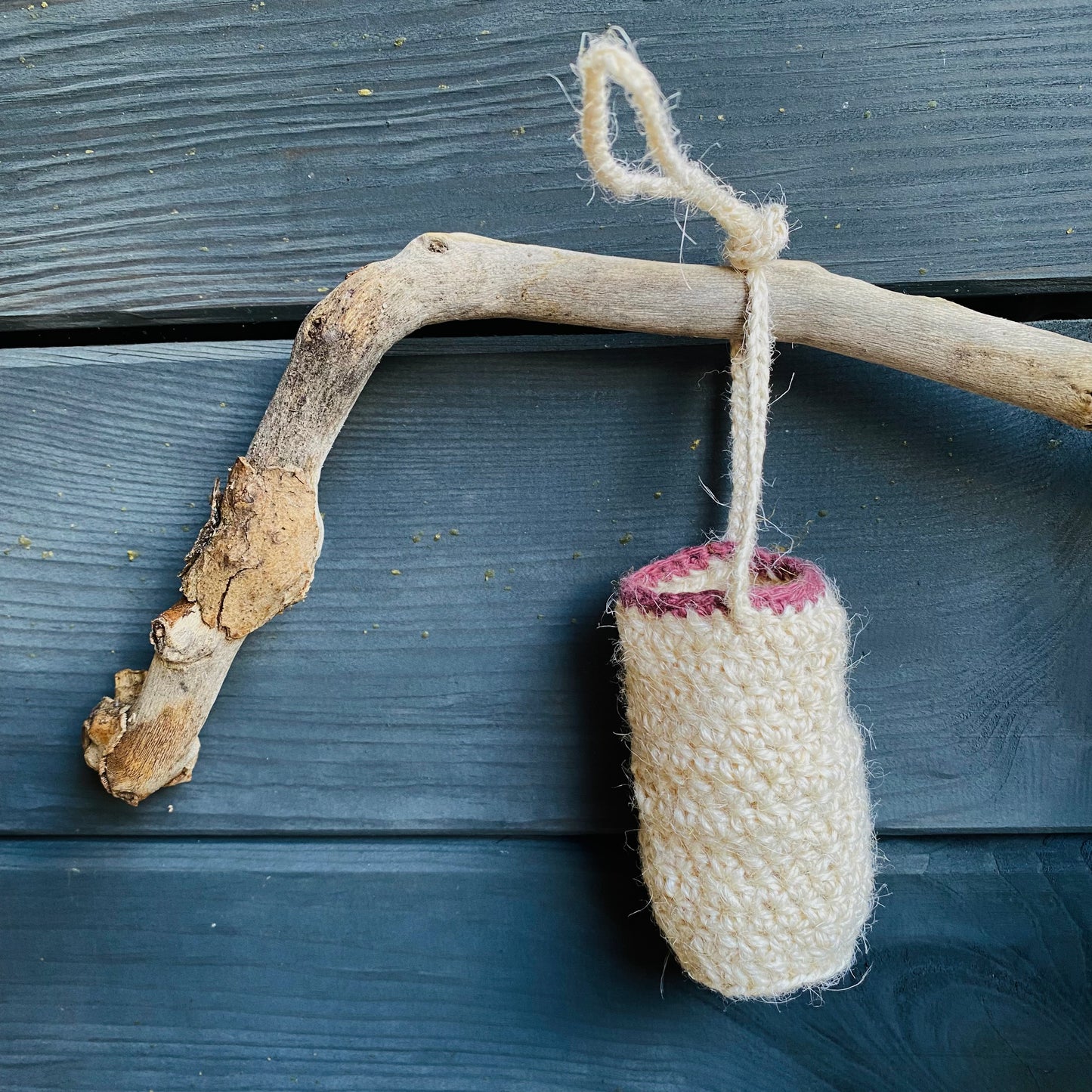 Mini-vase « herbier » suspendu (grand)