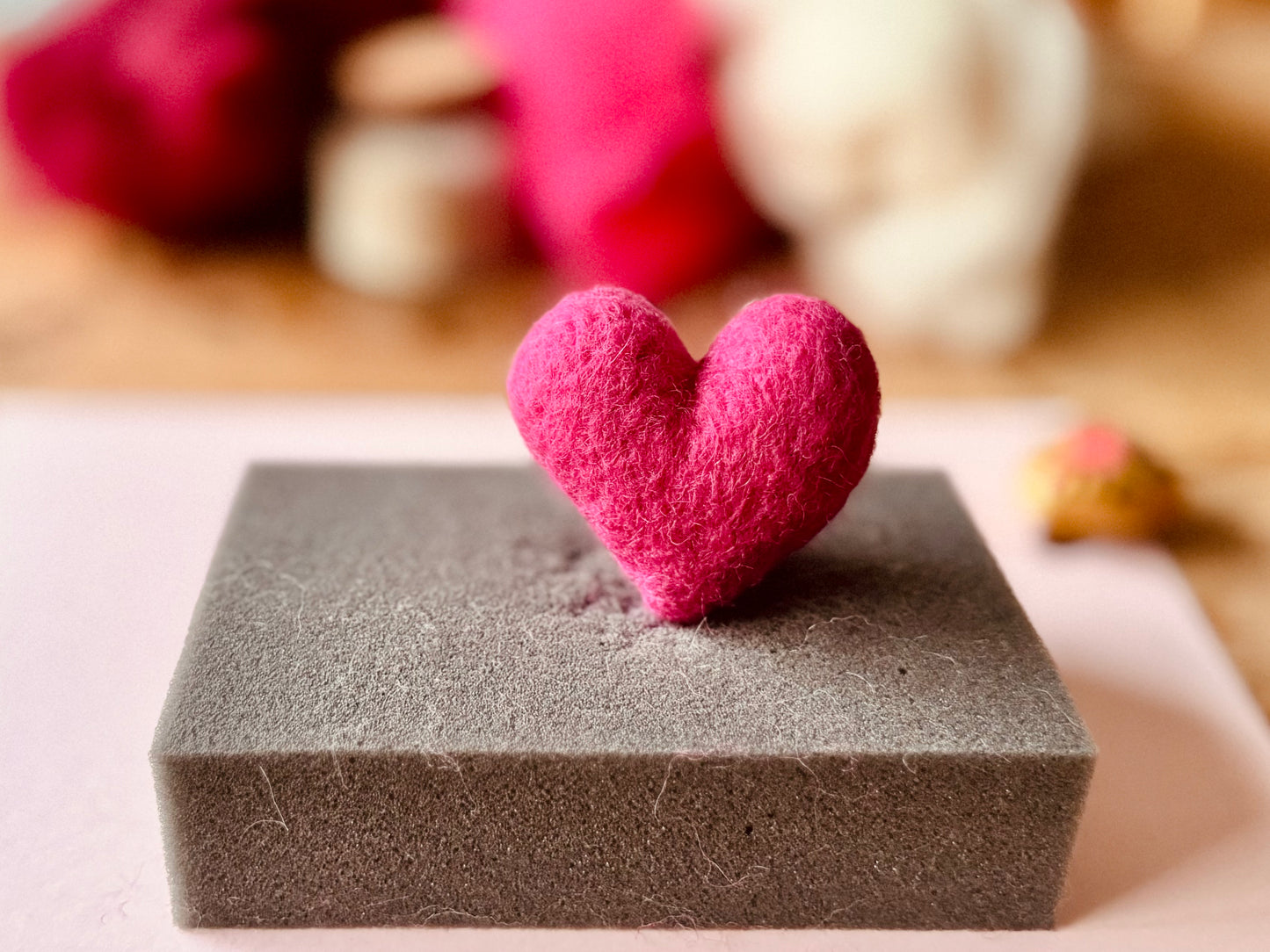 Tuto Coeur feutré
