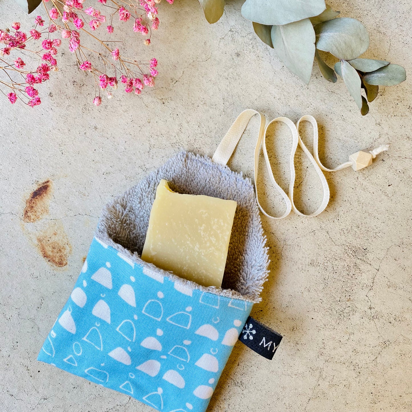 Pochette du savon voyageur - Blue
