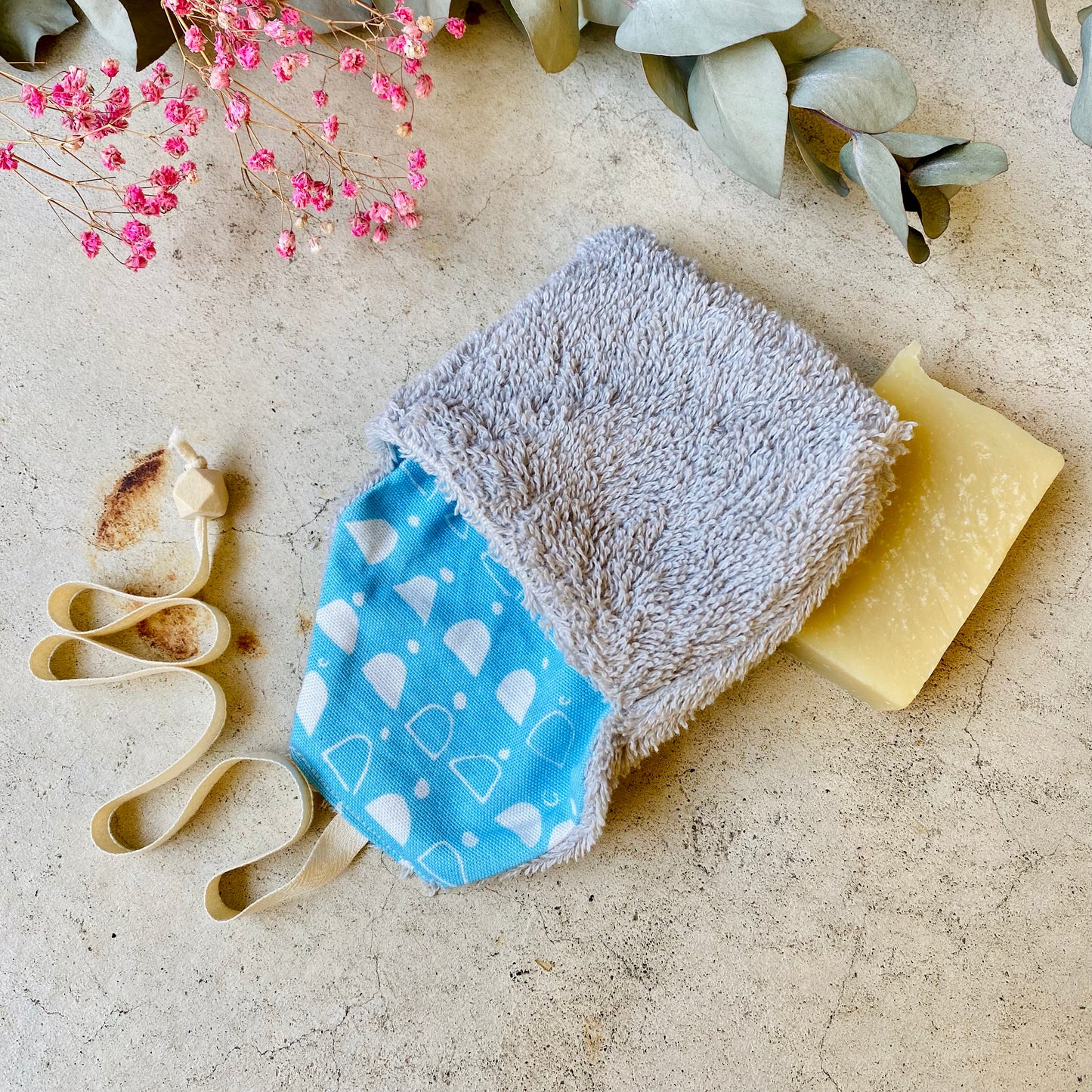 Pochette du savon voyageur - Blue