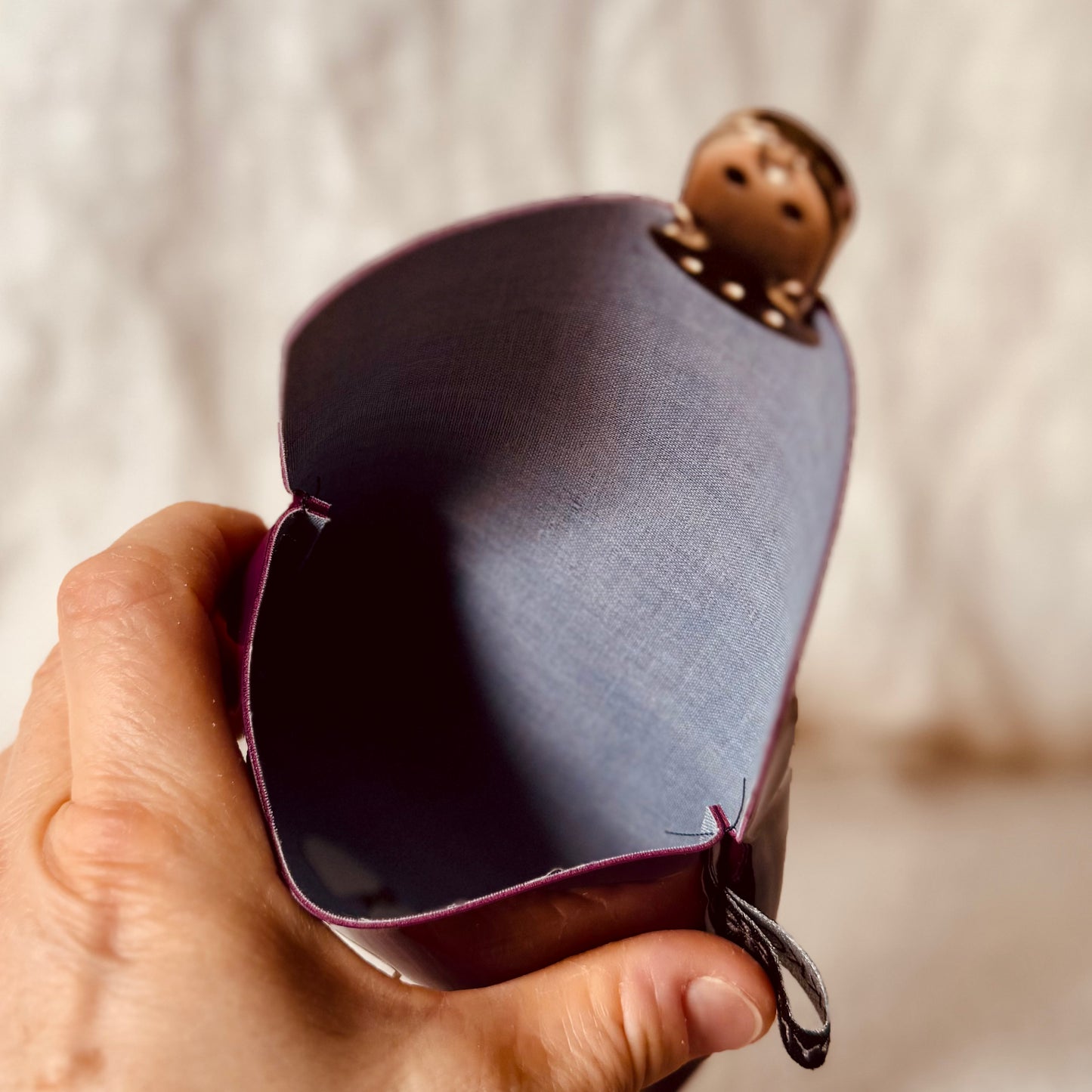Mini-Täschchen aus Kunstleder – Praktisch, elegant & funkelnd!