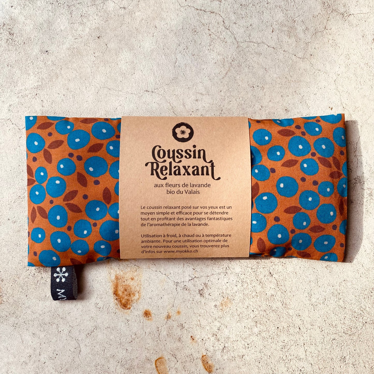 Entspannendes Augenkissen - Toffee-Beeren