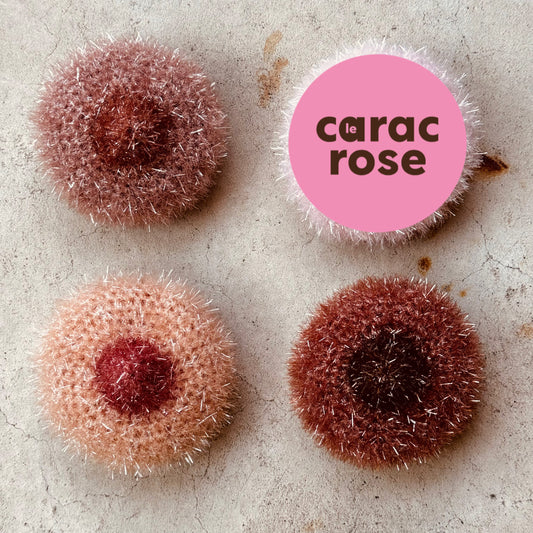 Eponge B(•)(•)BS - EDITION LIMITEE « Le Carac Rose »