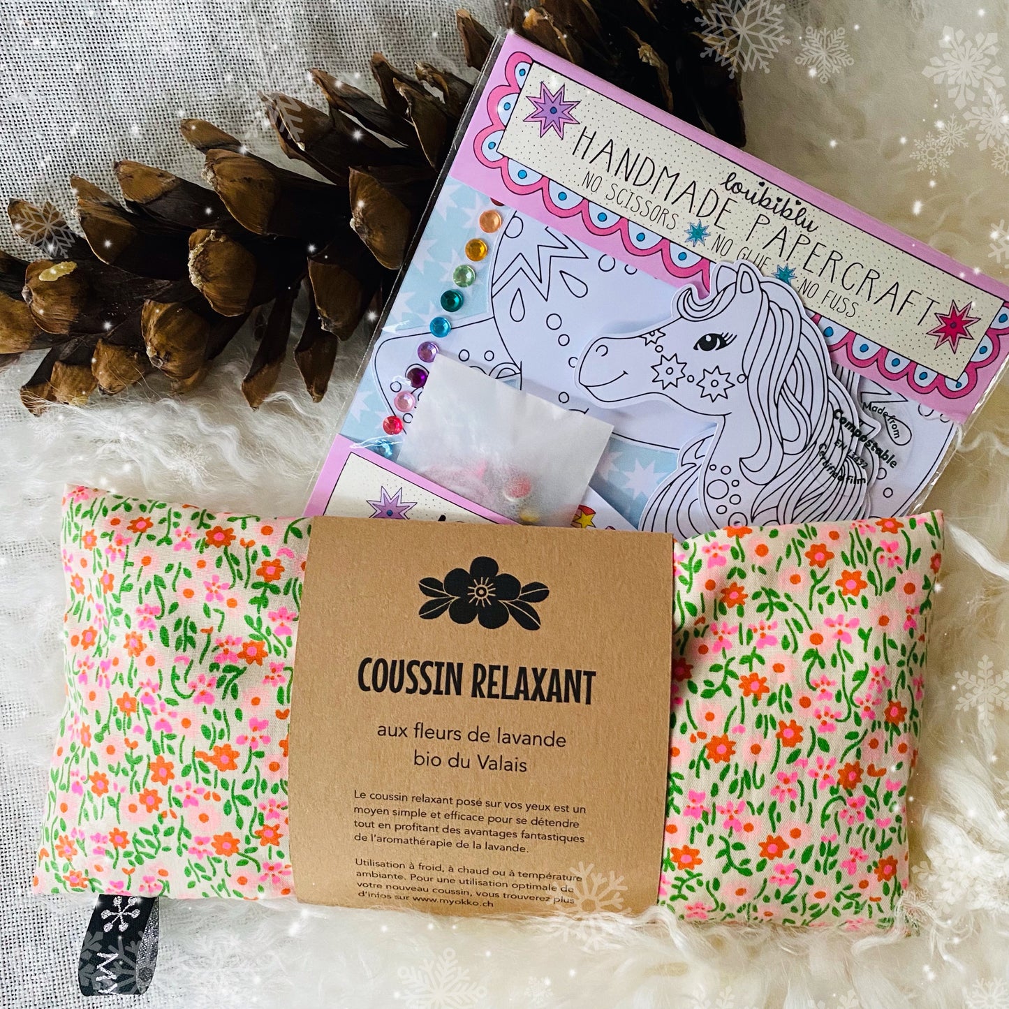 Coussin relaxant pour les yeux & Kit Créatif - Edition limitée
