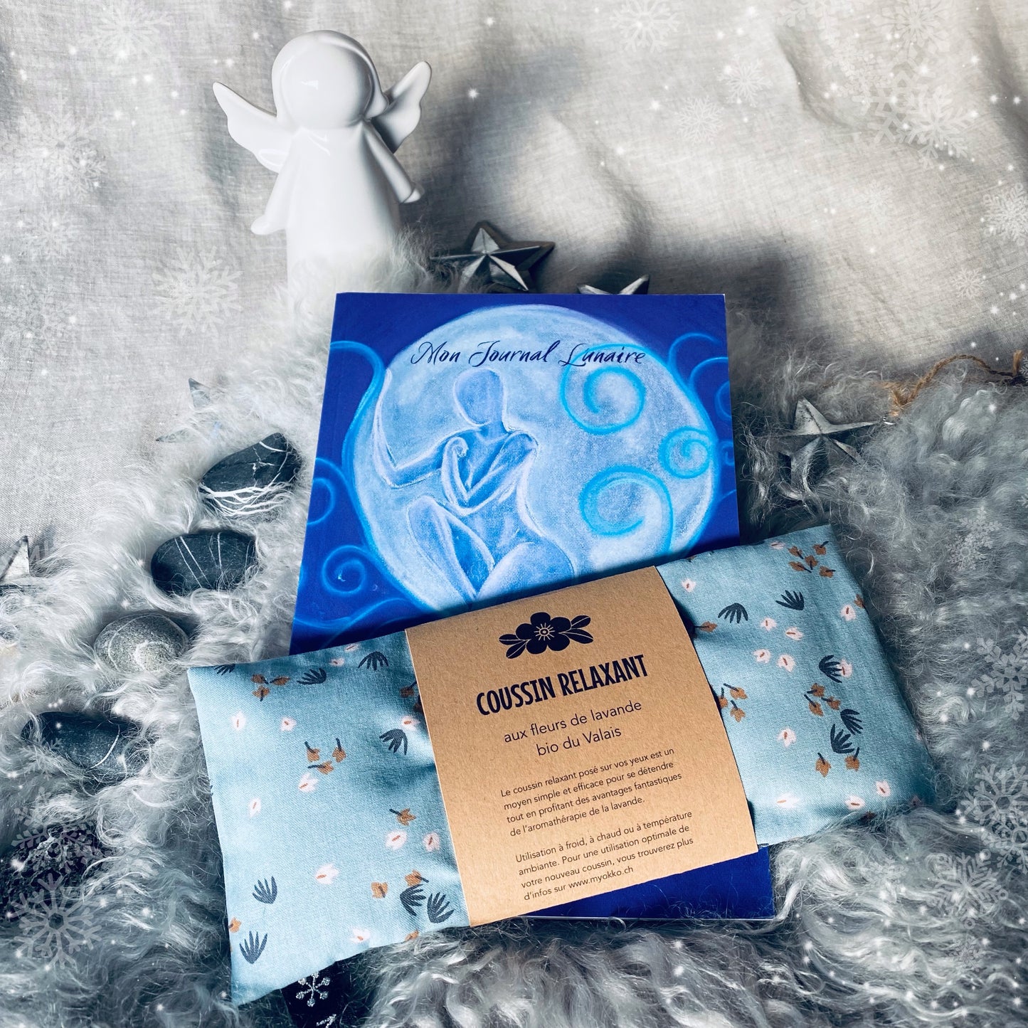 Coussin relaxant pour les yeux & Journal Lunaire - Edition limitée