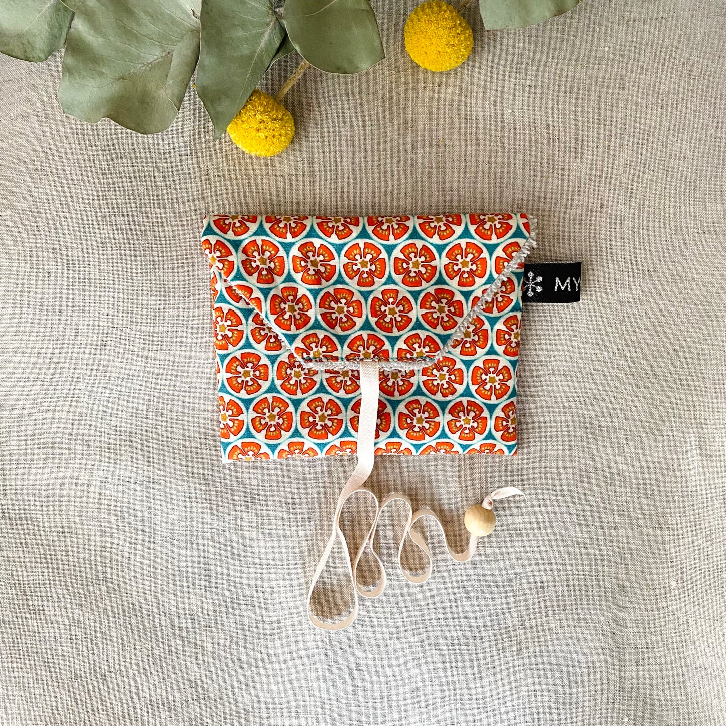 Pochette du savon voyageur - Flower Power