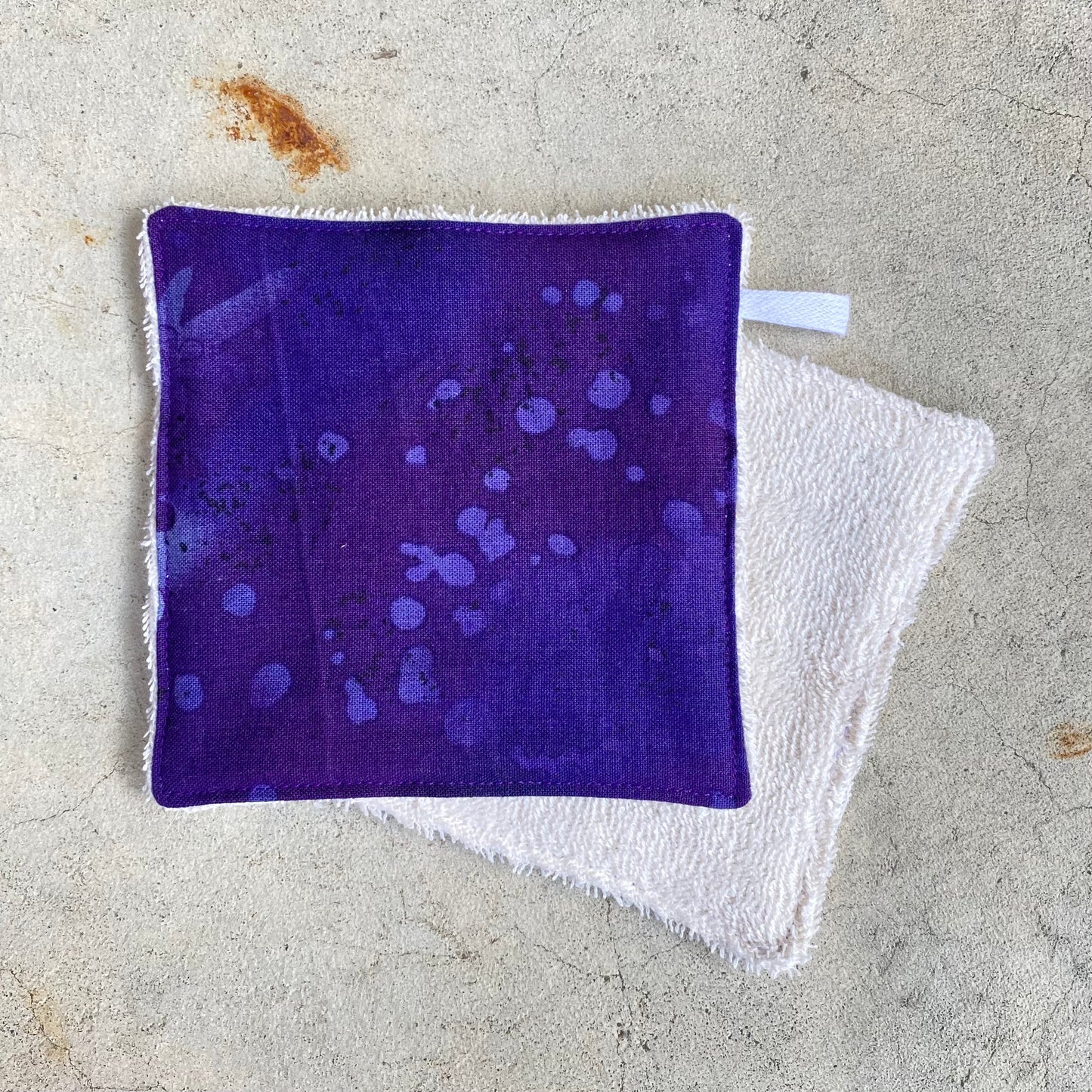 Lingettes démaquillantes à la pièce - Eponge Coton bio