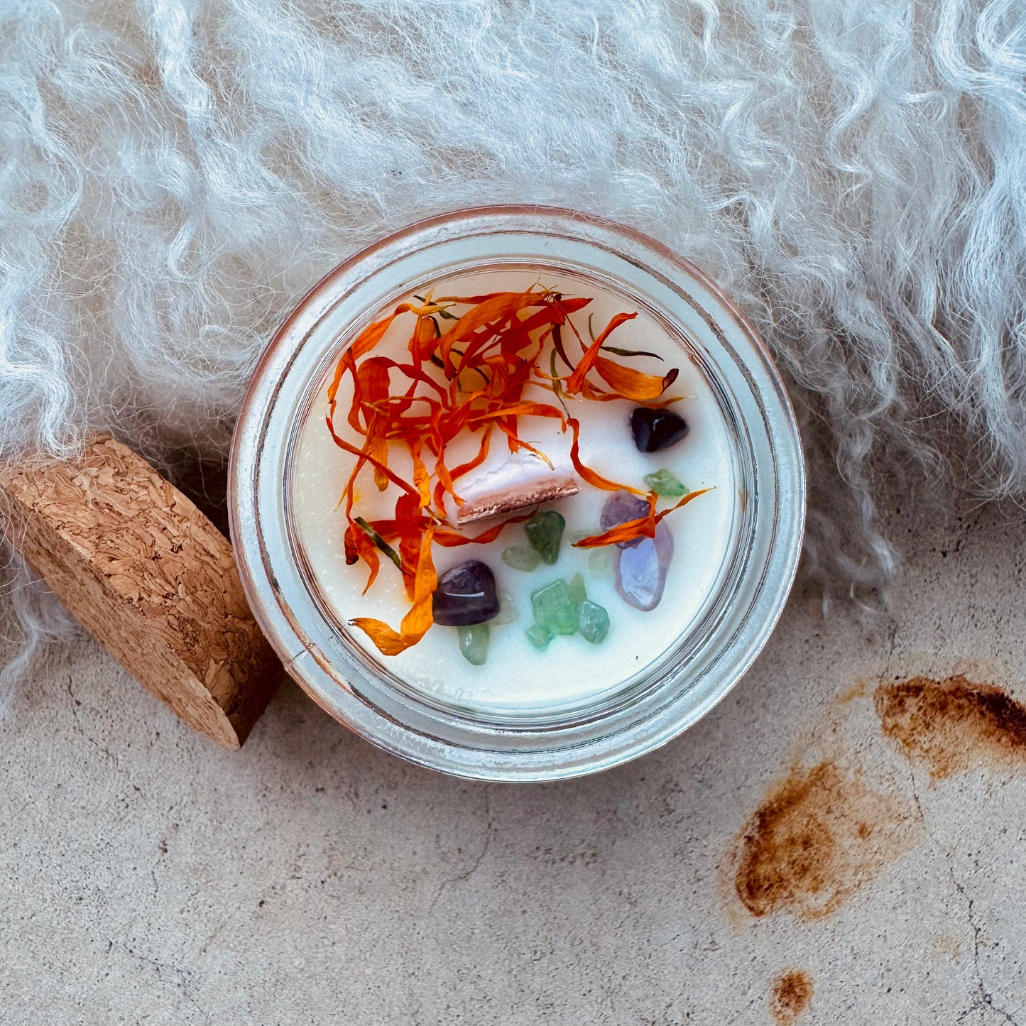 Bougie « Pain d’épices » - Là-Haut Cosm’éthiques Naturels