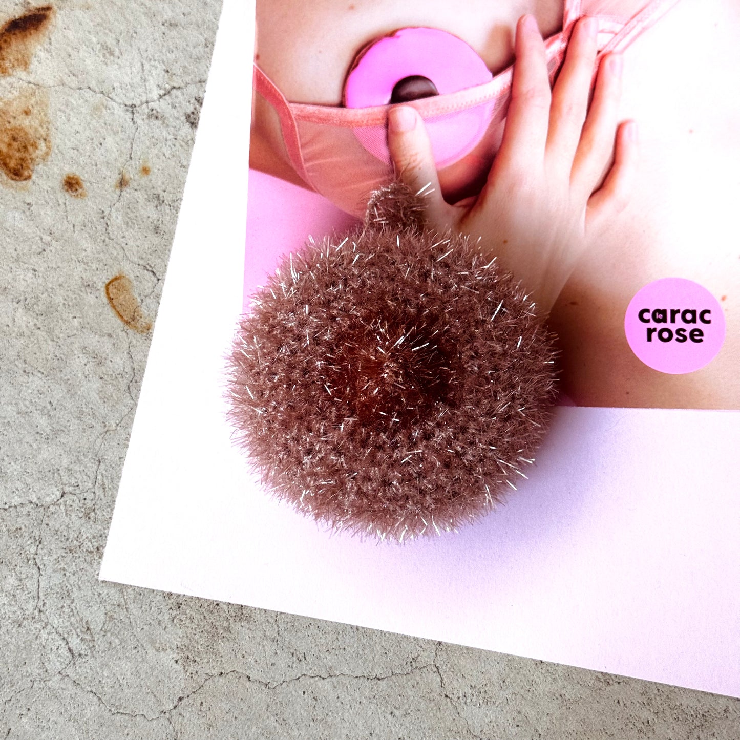 Eponge B(•)(•)BS - EDITION LIMITEE « Le Carac Rose »