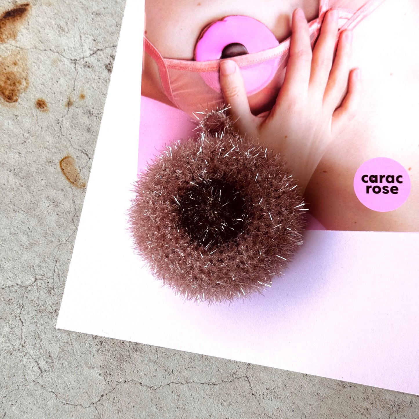 Eponge B(•)(•)BS - EDITION LIMITEE « Le Carac Rose »