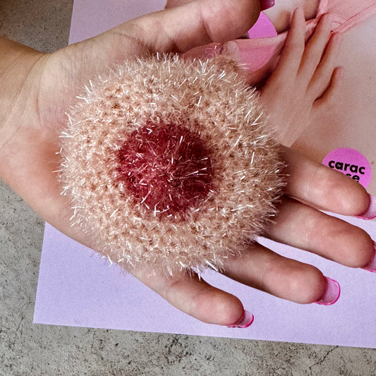 Schwamm B(•)(•)BS - LIMITIERTE AUFLAGE „Le Carac Rose“