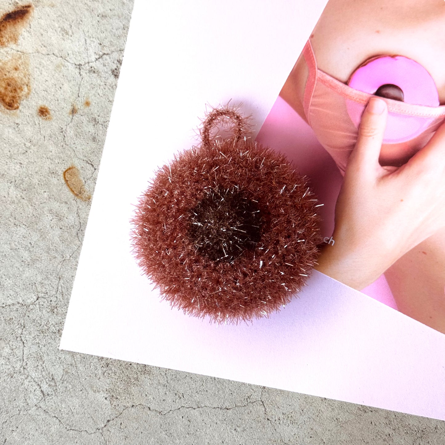 Eponge B(•)(•)BS - EDITION LIMITEE « Le Carac Rose »