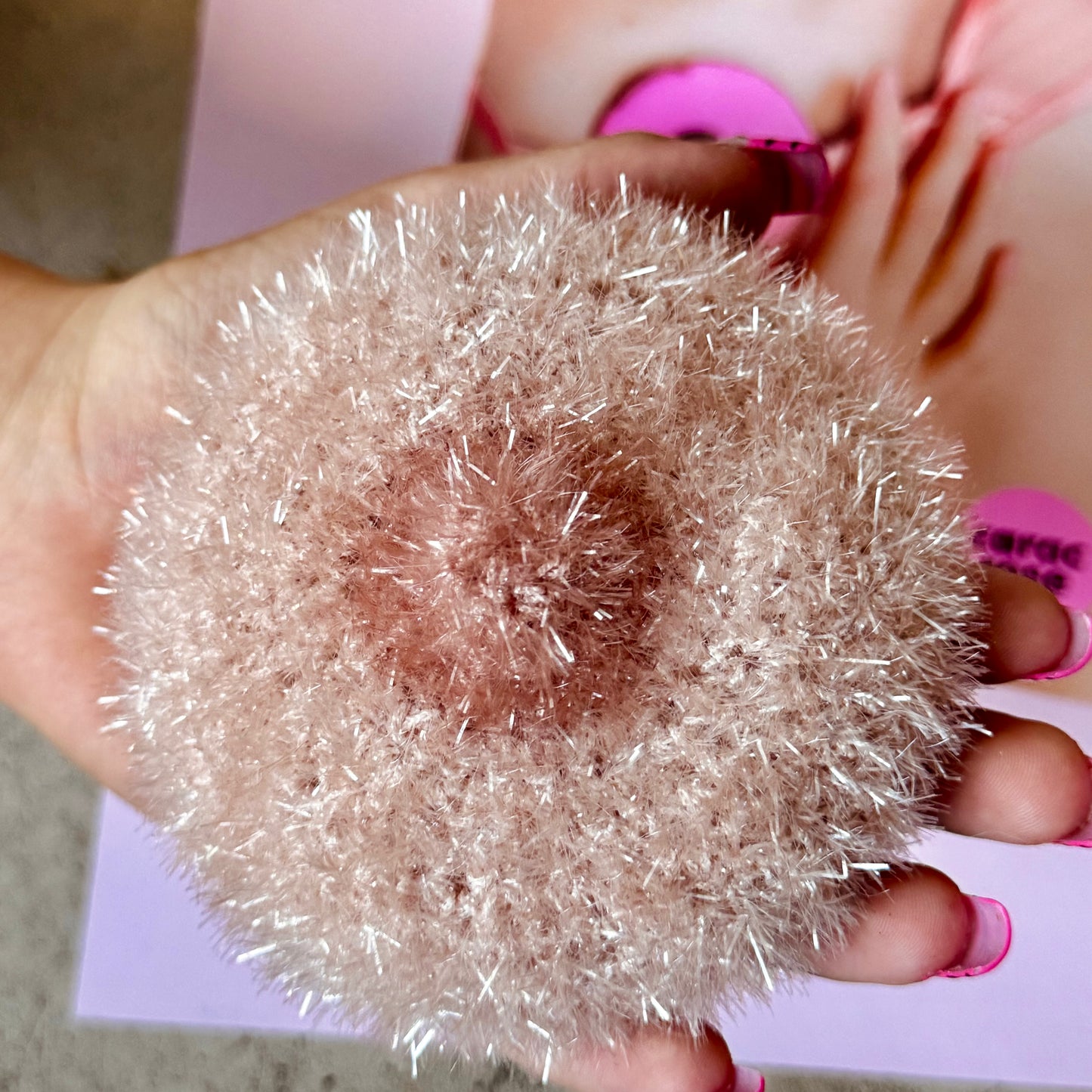 Eponge B(•)(•)BS - EDITION LIMITEE « Le Carac Rose »