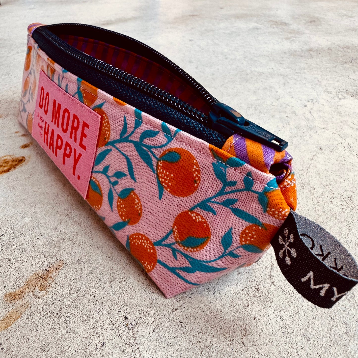 Trousse à crayons et stylos - Orange blossom