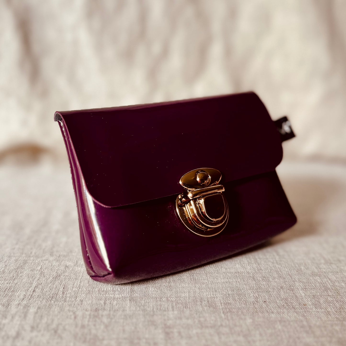 Mini Pochette en Simili Cuir – Pratique, élégante & scintillante !