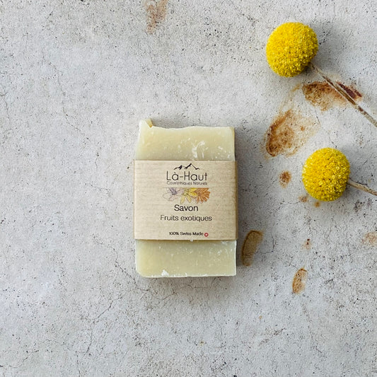 Savon Fruits exotiques - Là-Haut Cosm’étiques Naturels