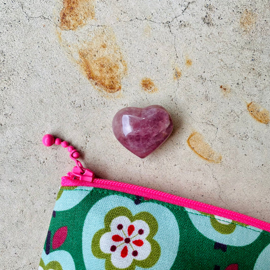 Trousse « Sweet Apple » et son petit coeur