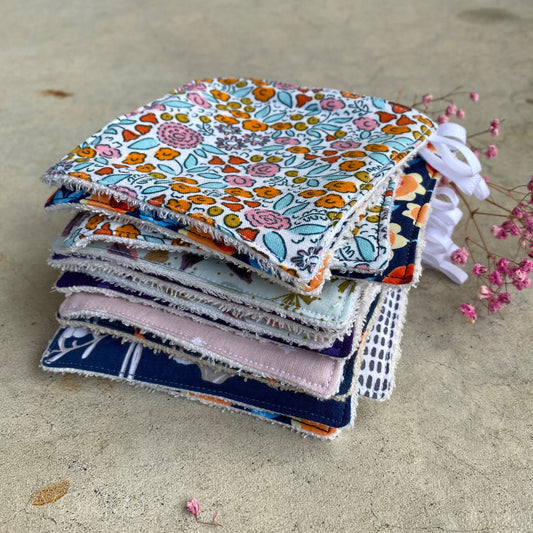 Lingettes démaquillantes à la pièce - Eponge Tencel Eucalyptus