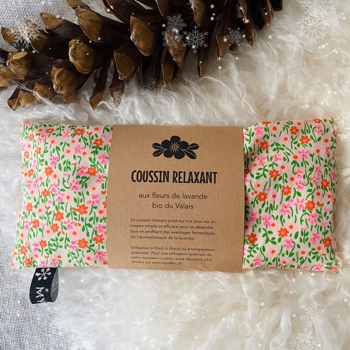 Coussin relaxant aux fleurs de lavande bio & Kit Créatif - Edition limitée