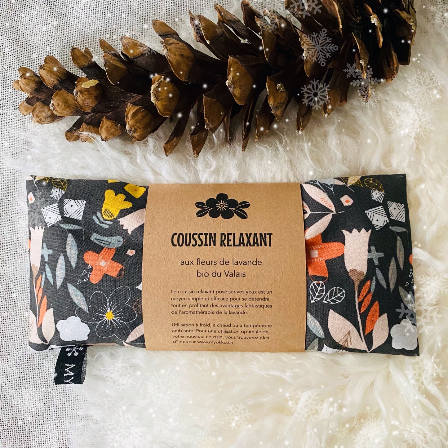 Coussin relaxant aux fleurs de lavande bio & Kit Créatif - Edition limitée