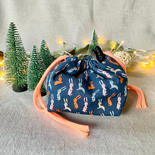 Lingettes et pochette assortie - Joli lapin