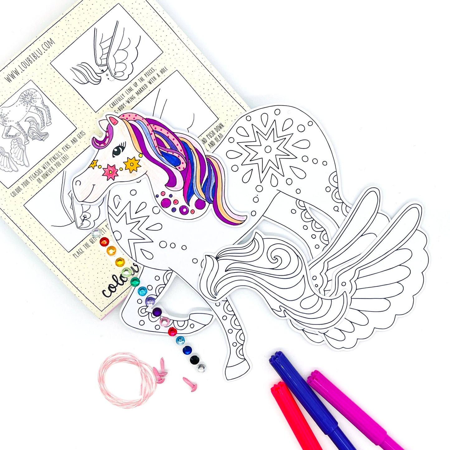 Coussin relaxant aux fleurs de lavande bio & Kit Créatif - Edition limitée