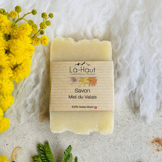 Savon Miel du Valais - Là-Haut Cosm'éthiques Naturels